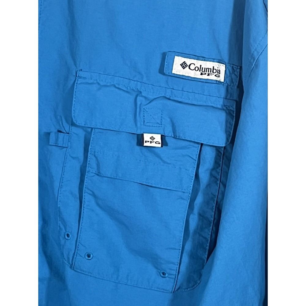 (2) Columbia PFG Shirt Mens Large Long Sleeve Vented Fishing Outdoor Bundle - Picture 5 of 16